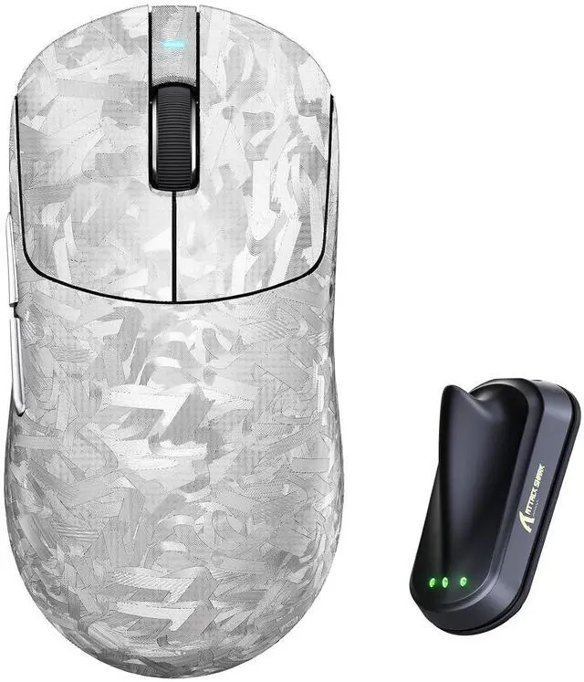 Main image of RS3 Ultra Carbon Fiber Wireless Gaming Mouse, PAW3955MAX Optical Sensor, 52,000 DPI, Dual 8K Polling