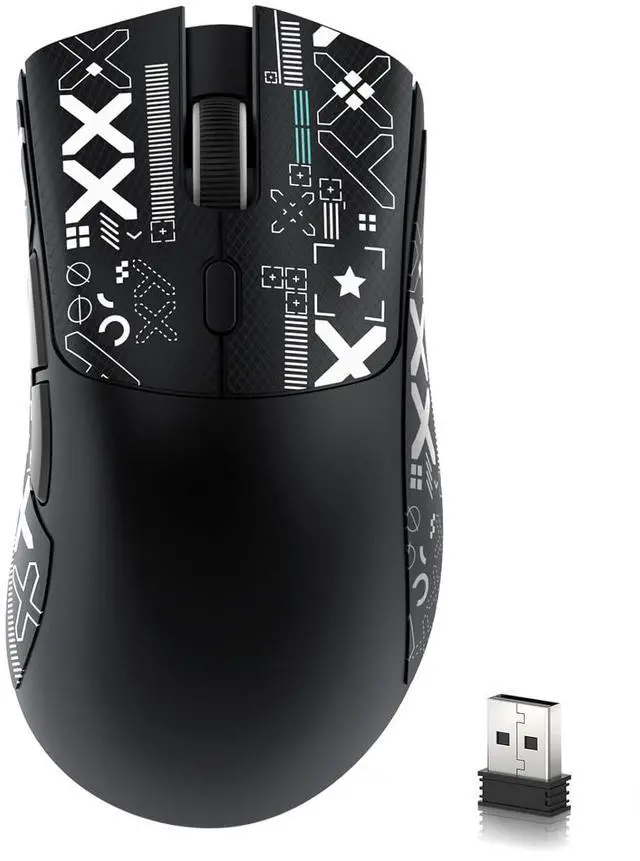 Main image of R1 Wireless Gaming Mouse,Tri-Mode Connection (2.4G/Wired/BT5.2),55g Lightweight,18K DPI Optical Sens