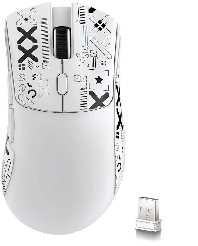 Main image of R1 Wireless Gaming Mouse,Tri-Mode Connection (2.4G/Wired/BT5.2),55g Lightweight,18K DPI Optical Sens