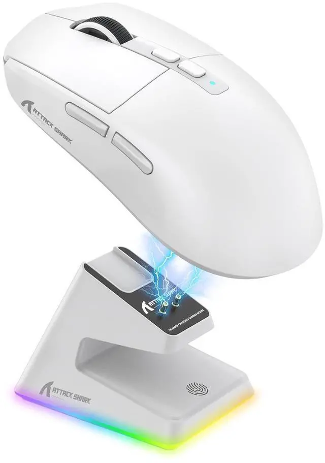 Main image of X6 Lightweight Wireless Gaming Mouse with RGB Backlight Charging Base,Tri-Mode Wired/2.4GHz/BT5.2,26