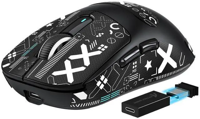 Main image of X3PRO Dual 8K Lightweight Wireless Gaming Mouse, Tri-Mode, PAW3395PRO Optical Sensor, 26,000 DPI, 10