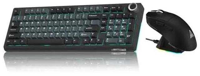 Main image of KI99 and SM822, Wireless Keyboard and Mouse Combo for Gaming (kI99 BlackBlue & SM822 Black)