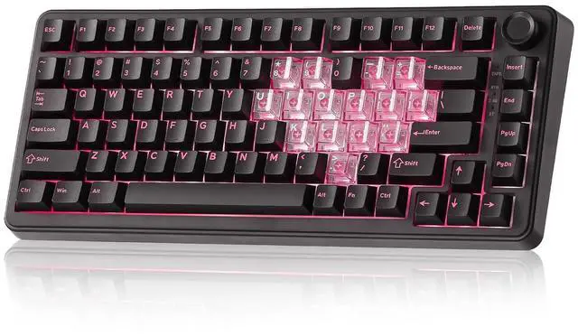 Main image of B75 PRO Wireless Mechanical Keyboard,75% Layout with Knob,Hot Swap Gasket Structure,Creamy Pre-lubed