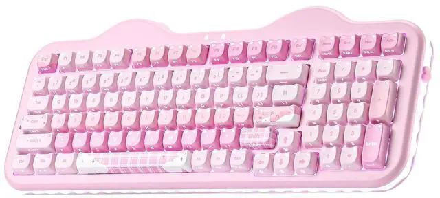 Main image of C98 Wireless Mechanical Keyboard with Number Pad,98 Key BT5.0/2.4G/USB-C Hot Swap Gasket Mount Keybo