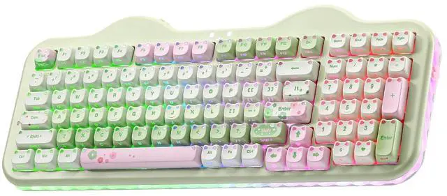 Main image of C98 Wireless Mechanical Keyboard with Number Pad,98 Key BT5.0/2.4G/USB-C Hot Swap Gasket Mount Keybo
