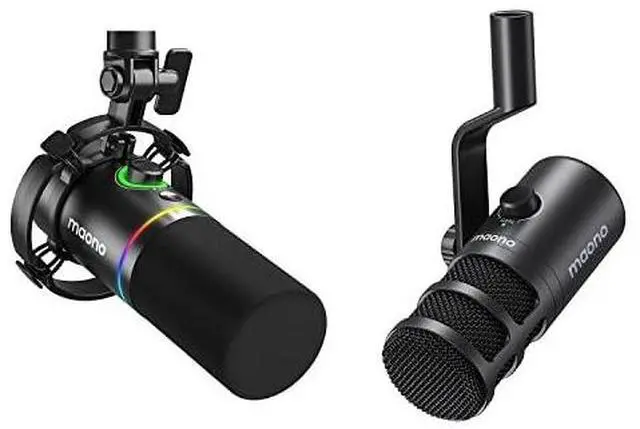 Main image of PD200X Dynamic Microphone with PD100U USB Microphone Bundle for Podcast, Studio, Streaming, Recordin
