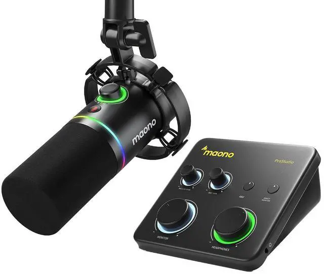 Main image of USB Audio Interface for PC & XLR Dynamic Microphone: Interface with XLR Input 24-bit/192kHz Routing