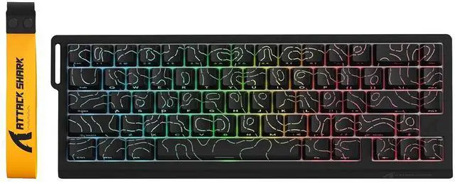 Main image of X68 PRO HE Wireless Rapid Trigger Gaming Keyboard with Adjustable Actuation,8K Polling Rate,Hall Eff