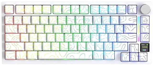 Main image of X820 Ultra 75% Wireless Gaming Mechanical Keyboard Hot-Swappable Gasket Mount RGB Backlit BT/2.4G/Wi