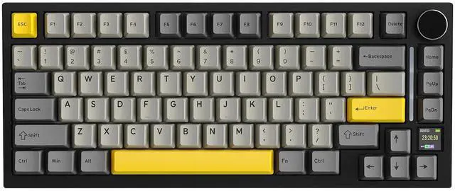 Main image of X820 Ultra 75% Wireless Gaming Mechanical Keyboard Hot-Swappable Gasket Mount RGB Backlit BT/2.4G/Wi