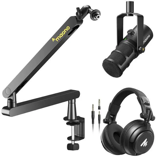 Main image of Dynamic PD400X Microphone for PC, USB/XLR Podcast Mic Kit with Boom Arm(PD400X+MH601+BA92)