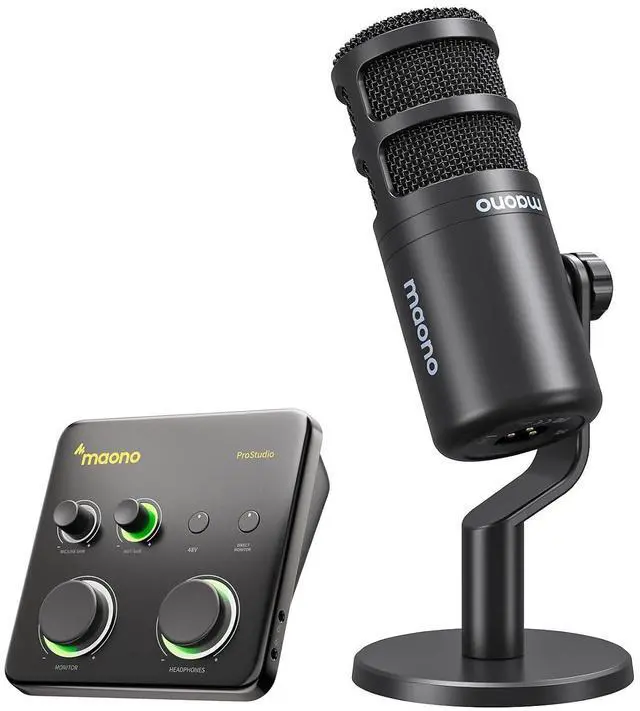 Main image of PD100 & P1 Studio Recording Equipment Include Interface & Microphone for Create
