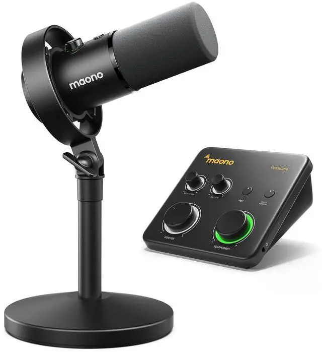 Main image of Podcast Equipment Bundle-XLR USB Podcast Recording Mic kit(PD300XT+PS22 Lite)