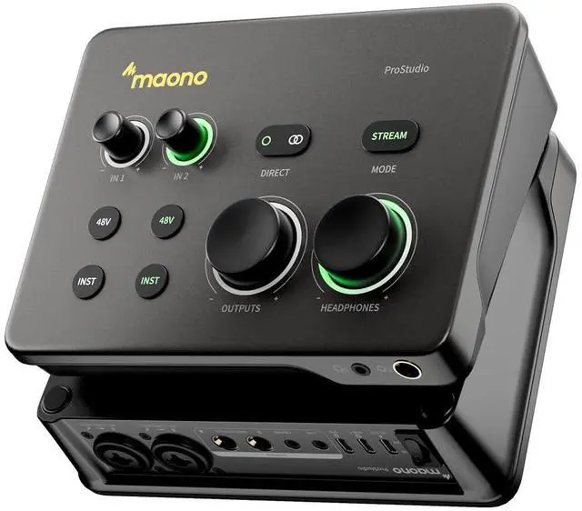 Main image of P2 USB Audio Interface: 24-Bit/192kHz Studio Sound Compatible for PC Mac iPad iPhone | Auto-Gain Loo