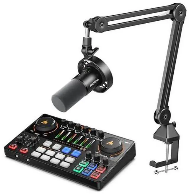 Main image of Podcast Equipment Bundle-XLR USB Podcast Recording Mic kit(PD300X+BA37+E2 Gen2)