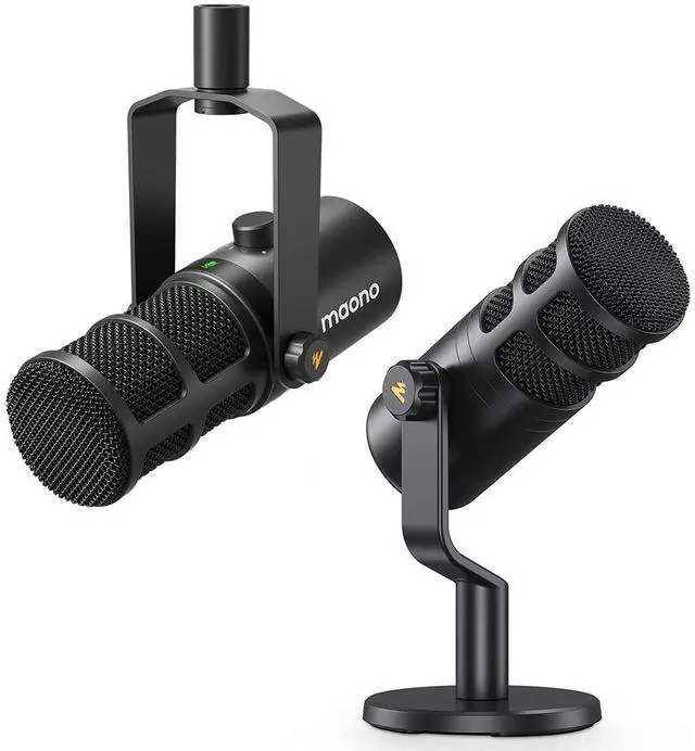 Main image of PD400X Dynamic Microphone with PD100 XLR Microphone Bundle for Podcast, Studio, Streaming, Recording