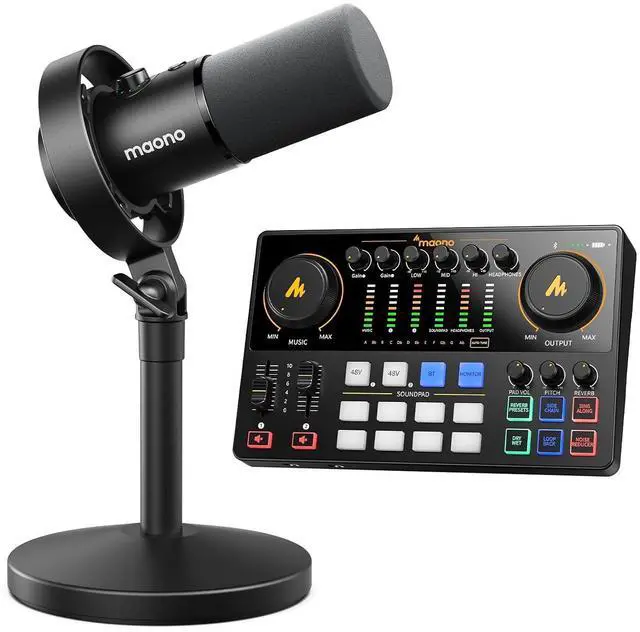 Main image of Podcast Equipment Bundle-XLR USB Podcast Recording Mic kit(PD300XT+E2 Gen2)