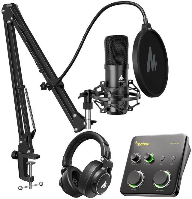 Main image of A04 Gen2 & P1 & MH700 Studio Recording Equipment Include Interface & Microphone for Create