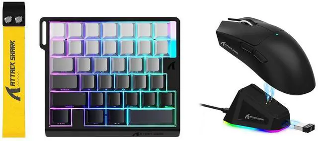 Main image of M36 HE Gaming Keypad & X11 Wireless Gaming Mouse Combo, 36-Key Magnetic Switch Keyboard, 8000Hz Poll