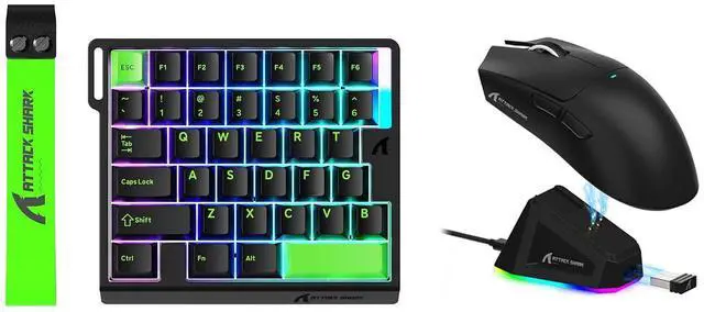 Main image of M36 HE Gaming Keypad & X11 Wireless Gaming Mouse Combo, 36-Key Magnetic Switch Keyboard, 8000Hz Poll