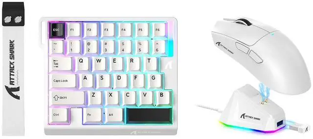 Main image of M36 HE Gaming Keypad & X11 Wireless Gaming Mouse Combo, 36-Key Magnetic Switch Keyboard, 8000Hz Poll