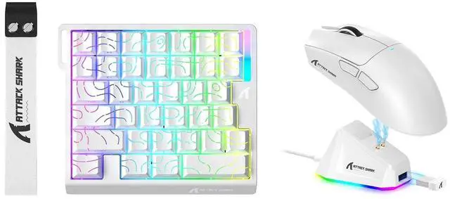 Main image of M36 HE Gaming Keypad & X11 Wireless Gaming Mouse Combo, 36-Key Magnetic Switch Keyboard, 8000Hz Poll
