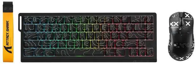 Main image of X68 PRO HE Wireless Rapid Trigger Gaming Keyboard with Adjustable Actuation,8K Polling Rate,Hall Eff