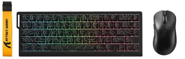 Main image of X68 PRO HE Wireless Rapid Trigger Gaming Keyboard with Adjustable Actuation,8K Polling Rate,Hall Eff