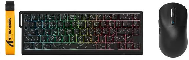 Main image of X68PRO HE Mechanical Wireless Gaming Keyboard and X3 Mouse Combo,Magnetic Switch,8K Polling Rate,Hal