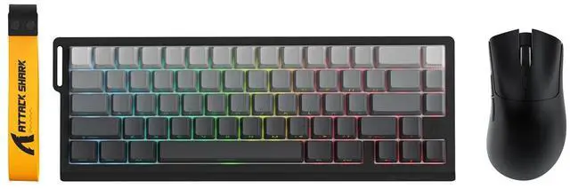 Main image of R1 Wireless Gaming Mouse and X68 PRO HE Rapid Trigger Magnetic Switch Keyboard Combo Tri-Mode Co