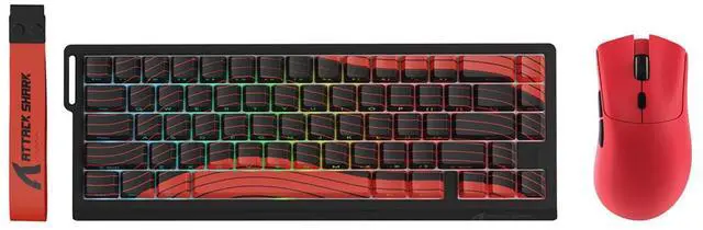 Main image of R1 Wireless Gaming Mouse and X68 PRO HE Rapid Trigger Magnetic Switch Keyboard Tri-Mode Connecti