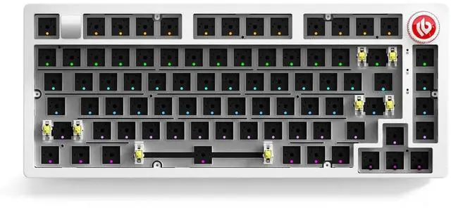 Main image of LEOBOG Hi75C Pro Wireless Mechanical Keyboard Kit Aluminum Alloy Gasket Mount 75% Barebones DIY Ba