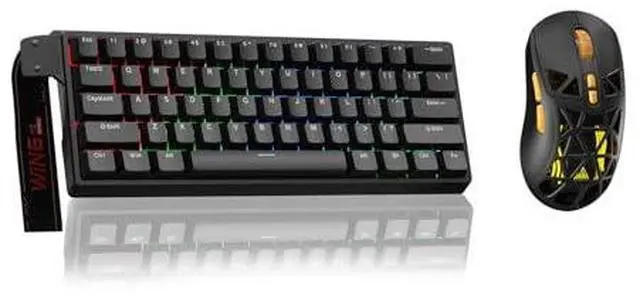Main image of Aula WIN60 HE - 60% Mechanical Gaming Keyboard Wired, Hall Effect Magnetic Switch Keyboard+SM802 Wir