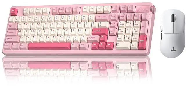 Main image of LEOBOG A98 Wireless Mechanical Keyboard, Tri-Mode BT5.0/2.4GHz/USB-C, Creamy Keyboard with Number Pa