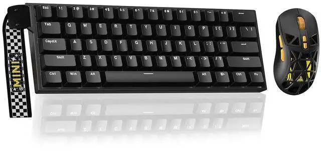 Main image of Aula MINI60 HE Wireless Gaming Keyboard+SOLAKAKA SM802 Wireless Gaming Mouse