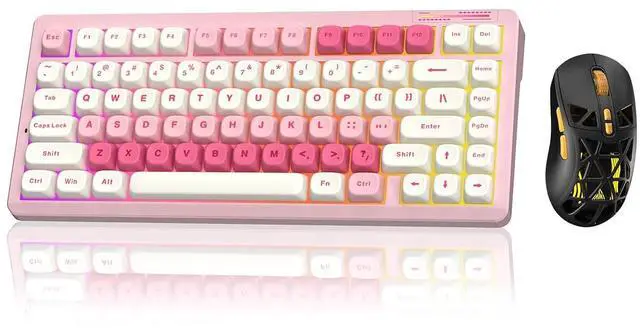 Main image of LINGBAO K75 Wireless Mechanical 75% Gaming Keyboard+SOLAKAKA SM802 Wireless Gaming Mouse