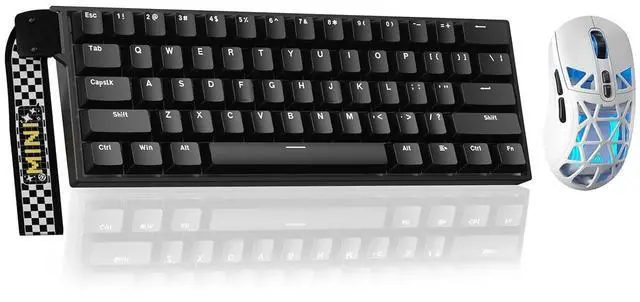 Main image of Aula MINI60 HE Wireless Gaming Keyboard+SOLAKAKA SM802 Wireless Gaming Mouse