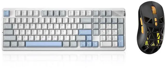Main image of LEOBOG A98 Wireless Mechanical Keyboard and Mouse Combo,RGB Backlit Rechargeable 8000mAh Battery, Cr