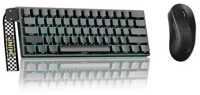 Main image of Aula MINI60 HE PRO - 60% Mechanical Gaming Keyboard Wireless, Hall Effect Magnetic Switch(Black)+SOL