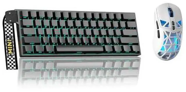 Main image of Aula MINI60 HE PRO - 60% Mechanical Gaming Keyboard Wireless, Hall Effect Magnetic Switch(Black)+SM8