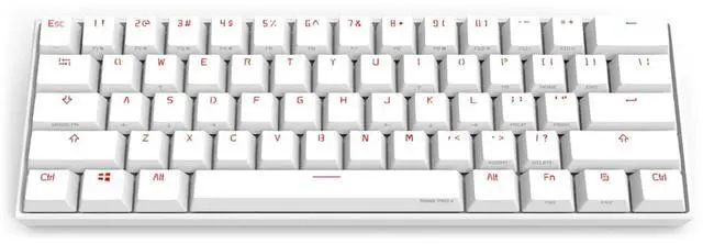 Main image of Mechanical Gaming Keyboard 60% True RGB Backlit - Wired/Wireless Bluetooth 5.0 PBT Type-c Up to 8 Ho