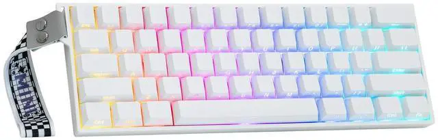 Main image of Aula Mini60 HE PRO Wireless Hall Effect Gaming Keyboard, 4000mAh, SOCD & DKS, Magnetic Keyboard with