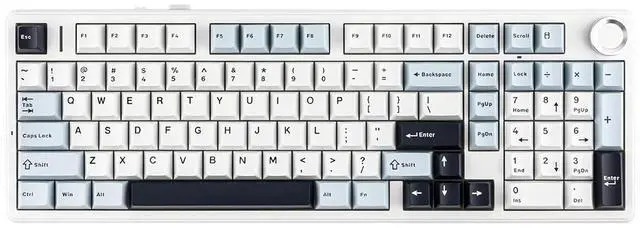 Main image of Aula F99 PRO 96% Mechanical Gaming Keyboard, BT5.0/USB-C/2.4GHz Wireless, Hot Swappable Gasket Custo