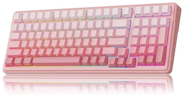 Main image of Aula F99 96% Wireless Gaming Keyboard, 8000mAh Battery, Creamy Gasket Mechanical Keyboard, BT/2.4GHz