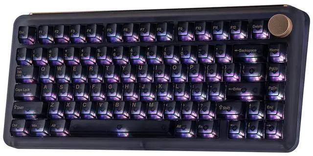 Main image of Phantom81 V4 Acrylic Semi-Translucent Mechanical Keyboard, Creamy Gasket, 75% Wireless Gaming Keyboa