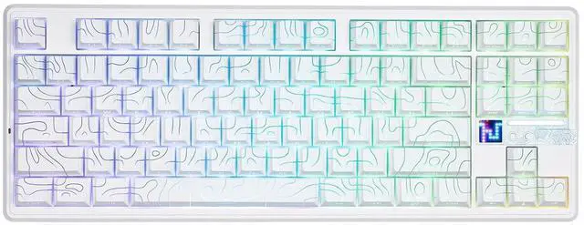 Main image of Aula F87 PRO V2 Wireless Gaming Keyboard with 10000mAh Battery, 8K Polling, SOCD/MT/TGL, BT/2.4GHz/W