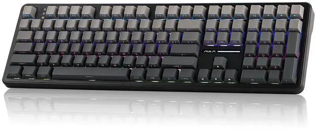 Main image of Aula F108 100% Wireless Gaming Keyboard, Full Size Custom Gasket Mechanical Keyboard, 4000mAh Batter