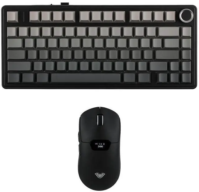 Main image of Aula F75 PRO 75% Gaming Keyboard with SC390 Lightweight Gaming Mouse with Display Screen