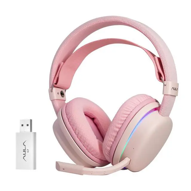 Alt view image 6 of 7 - Aula Wireless Keyboard and Headset Combo, Aula F98Pro Wireless Keyboard G7 Wireless Headset