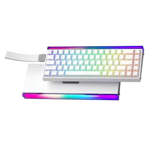 Alt view image 2 of 7 - Aula Hall Effect Keyboard and Mouse Combo, Aula Hero 68 HE Hall Effect Keyboard SC620 Wireless Mouse